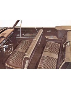 Full Size Chevy Seat Cover Set, Impala Convertible, 1964