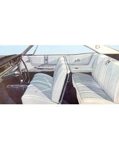 Full Size Chevy Seat Cover Set, 2-Door Hardtop, Impala SS, 1965