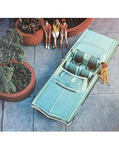 Full Size Chevy Seat Cover Set, Bench Vinyl, Impala Convertible, 1966