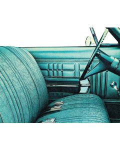 Full Size Chevy Preassembled Rear Quarter Trim Panels, Impala SS 2-Door Hardtop, 1966