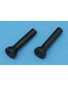 Full Size Chevy Interior Door Lock Knobs, Black, 1961-1967