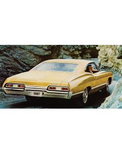 Full Size Chevy Seat Cover Set, Vinyl, 2-Door Hardtop, Impala, 1967