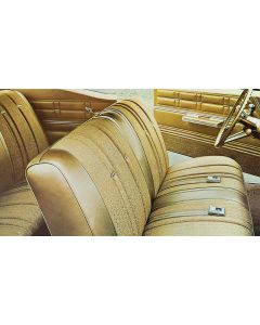 Full Size Chevy Seat Cover Set, Cloth, 2-Door Hardtop, Impala, 1967