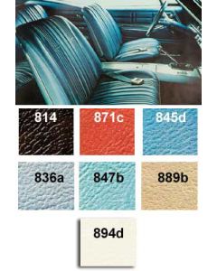 Full Size Chevy Preassembled Door Panels, Impala & Impala SS 2-Door Convertible & Hardtop, 1967