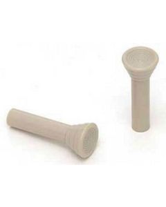 Full Size Chevy Interior Door Lock Knobs, Oyster, 1964