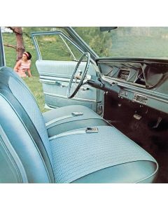 Full Size Chevy Seat Cover Set, 2-Door Sedan, Bel Air, 1966