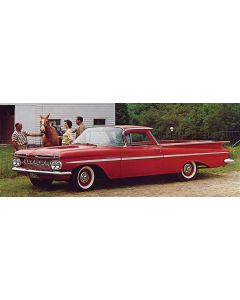 Full Size Chevy Seat Cover Set, Impala Style, El Camino, 1959