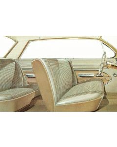 Full Size Chevy Seat Cover Set, 4-Door Hardtop, Bel Air, 1961