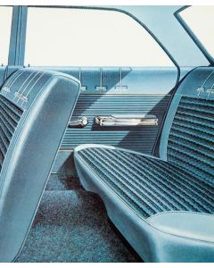 Full Size Chevy Seat Cover Set, 4-Door Sedan, Bel Air, 1962