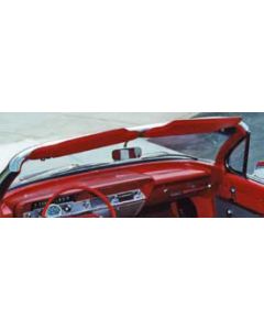 Full Size Chevy Sunvisors, 2-Door Hardtop, Impala, 1958