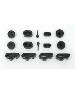 Full Size Chevy Body Bumper & Grommet Kit, 1967-1970