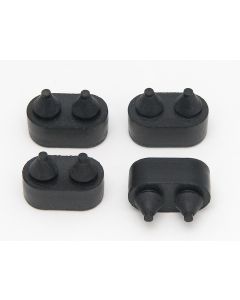 Full Size Chevy Door Bumpers, 1965-1966