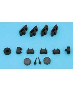 Body Bumper/Grommet Kit,1966