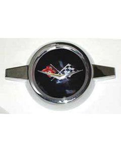 Full Size Chevy Wheel Cover Spinners, With Black Inserts, 1959-1960