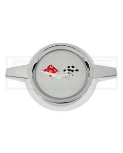 Full Size Chevy Wheel Cover Spinners, With Silver Inserts, 1959-1960