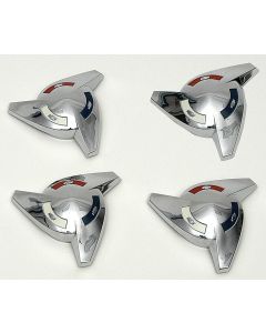 Full Size Chevy 3-Bar Spinner Set, Impala SS, 1962