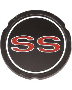 Full Size Chevy Wheel Cover Emblem Insert, Impala SS, 1965-1966