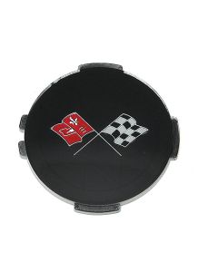 Full Size Chevy Wheel Cover Emblem Insert, Finned, 1969-1973