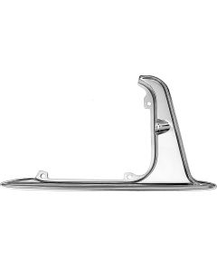 Full Size Chevy Gas Door Guard, Stainless Steel, 1962-1963