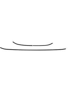 Full Size Chevy Interior Rear Glass Trim Set, 2 & 4-Door Sedan, 1963-1964