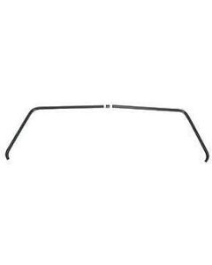 Full Size Chevy Interior Rear Glass Trim Set, 2 & 4-Door Sedan, Impala, Bel Air & Biscayne, 1965-1966