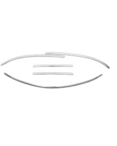 Full Size Chevy Windshield Molding Set, 2 & 4-Door Hardtop,1965-1967