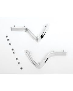 Full Size Chevy Fender Moldings, Upper Eyebrow, 1967