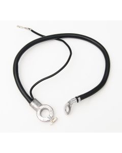 Full Size Chevy Battery Cable, Negative, 6-Cylinder, 1966