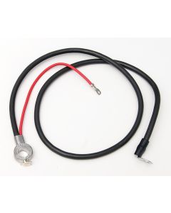 Full Size Chevy Battery Cable, Positive, 6-Cylinder, 1966