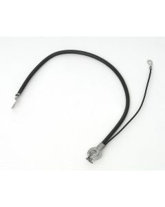 Full Size Chevy Battery Cable, Negative, For Cars With Air Conditioning, V8, Small Block, 1968