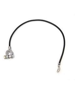 Full Size Chevy Battery Cable, Negative, For Cars With 348ci Engine, 1958