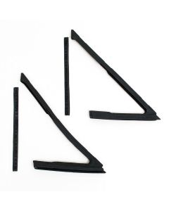 Full Size Chevy Vent Window Weatherstrip Set, 2-Door Hardtop & Convertible, 1963-1964