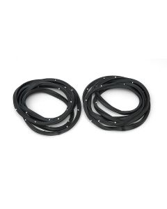 Full Size Chevy Door Weatherstrip, Front, 4-Door Sedan, 1965-1966