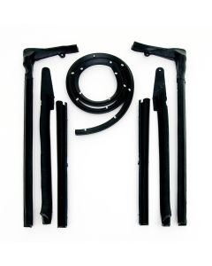 Full Size Chevy Roofrail Weatherstrip Set, Impala Convertible, 1965