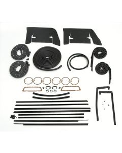 Full Size Chevy Weatherstrip Kit, 2-Door Hardtop, Impala, 1960