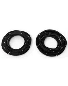 Full Size Chevy Door Weatherstrip, 4-Door Sedan, Rear Doors1961-1964