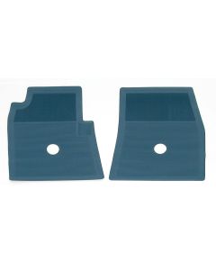Full Size Chevy Accessory Floor Mats, Blue, El Camino, 1959-1960