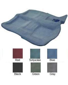 Full Size Chevy Carpet Set, Tuxedo 80/20 Loop, Convertible,1961-1962