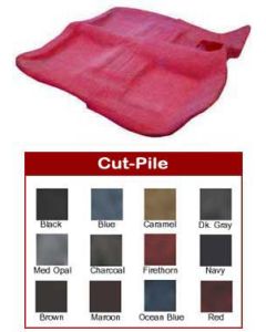 Full Size Chevy Carpet Set, Cut-Pile, 4-Door Hardtop & Sedan, 1961-1962