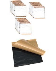 Full Size Chevy Door Insulation, 4-Door Front & Rear, HushMat, 1958-1972