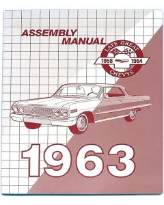 Full Size Chevy Factory Assembly Manual, 1963
