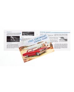 Full Size Chevy Owner's Manual, 1963