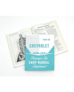 Full Size Chevy Shop Manual Supplement, 1959-1960