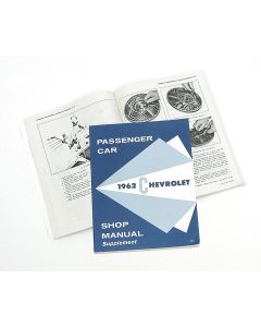 Shop Manual Supplemant To 1961 Manual,1962