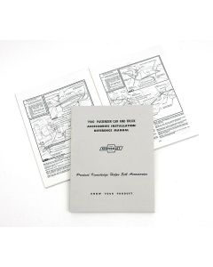 Full Size Chevy Accessory Installation Reference Manual, 1960