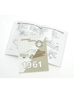 Full Size Chevy Factory Assembly Manual, 1961