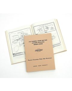 Full Size Chevy Accessory Installation Reference Manual, 1961