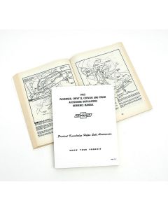 Full Size Chevy Accessory Installation Reference Manual, 1962