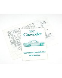 Full Size Chevy Wiring Harness Diagram Manual, 1961