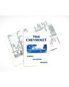 Full Size Chevy Wiring Harness Diagram Manual, 1966